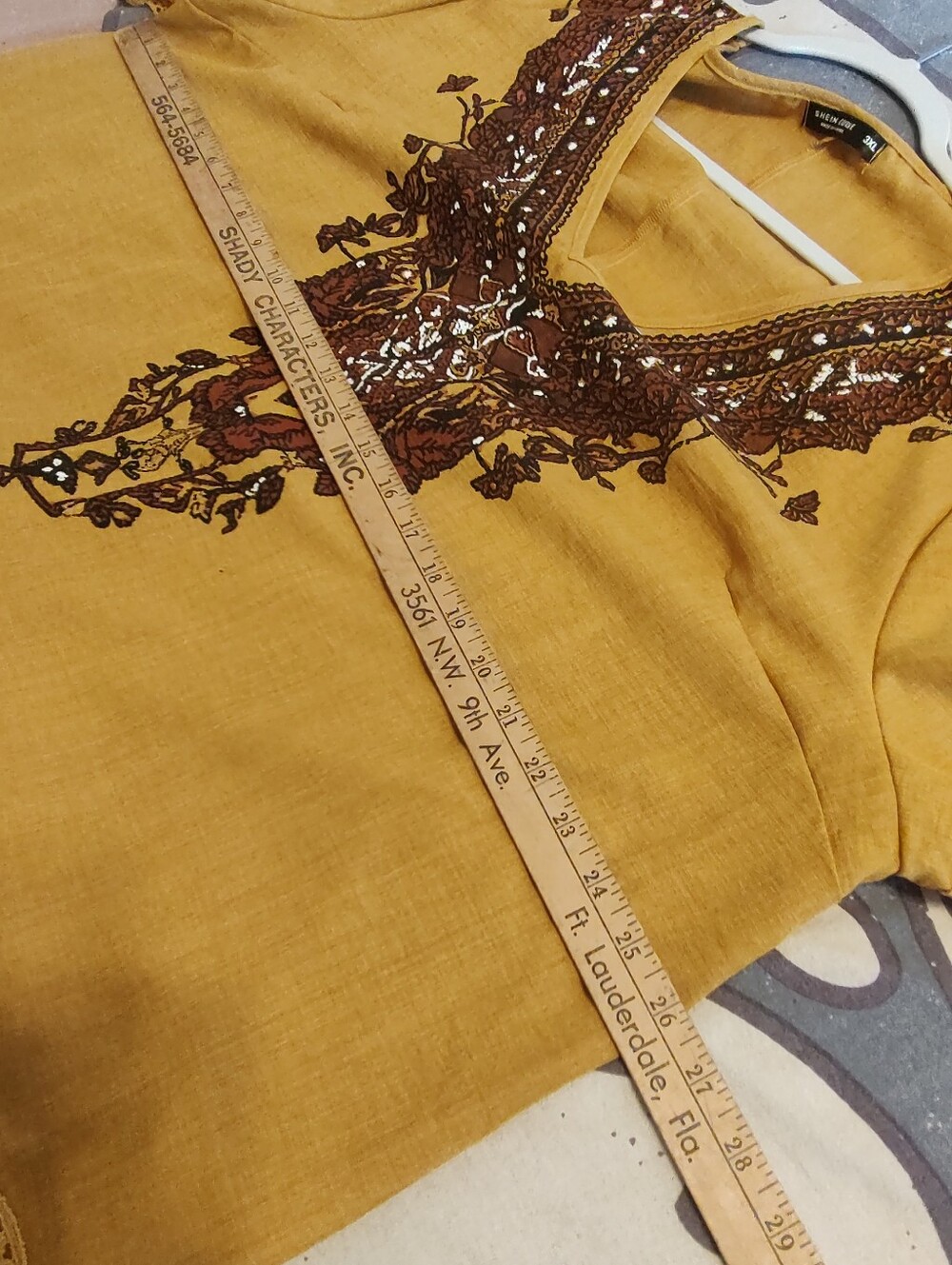 Boho Plus size top - Picture 3 of 9